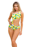 Mapale 67038 One Piece Swimsuit Color Citrus Print