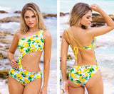 Mapale 67038 One Piece Swimsuit Color Citrus Print