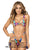 Mapale 67052 Monokini Color Crochet Print