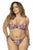 Mapale 67053X Underwired Two Piece Swimsuit Color Crochet Print