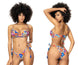 Mapale 67053 Underwired Two Piece Swimsuit Color Crochet Print