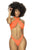 Mapale 67056 Ribbed Monokini Color Bright Orange