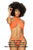 Mapale 67056 Ribbed Monokini Color Bright Orange