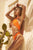 Mapale 67056 Ribbed Monokini Color Bright Orange