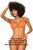 Mapale 67059 Ribbed Two Piece Swimsuit Color Bright Orange