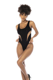 Mapale 67067 One Piece Swimsuit Color Black