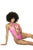 Mapale 67084 Monokini Color Wet Pink