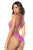 Mapale 67108 One Piece Swimsuit Color Pink Lace Summer