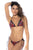 Mapale 67111 Two Piece Swimsuit Color Fire Leopard Print