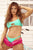 Mapale 67132 Two Piece Swimsuit Color Gloss Turquoise