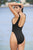 Mapale 6995 One Piece Swimsuit Color Black
