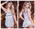 Mapale 7325 Sleep Chemise Color White Prints