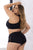 Mapale 7389X Two Piece Pajama Set. Top and Shorts Color Black