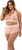 Mapale 7389X Two Piece Pajama Set. Top and Shorts Color Rose