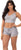 Mapale 7394 Two Piece Pajama Set. Top and Shorts Color Gray