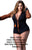 Mapale 7405X Long Sleeve Sleep Romper Color Black-Orange