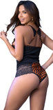 Mapale 7407 Two Piece Pajama Set. Top and Shorts Color Black-Orange