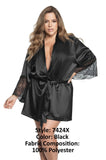 Mapale 7424X Robe Color Black