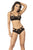 Mapale 7436 Babydoll and Two Piece Set Color Black