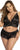 Mapale 7447X Two Piece Pajama Set Top and Shorts Color Black