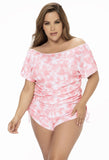 Mapale 7463X Sleep Romper Color Pink Tie Dye