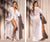 Mapale 7483 Long Robe Color White