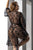 Mapale 7495X Robe with Matching G-String Color Black