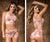 Mapale 7521 Two Piece Pajama Set Top and Shorts Color Wlid Pink