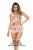 Mapale 7521 Two Piece Pajama Set Top and Shorts Color Wlid Pink