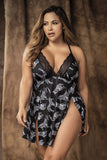 Mapale 7522X Sleep Chemise Color Fierce Black