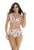 Mapale 7531 Two Piece Pajama Set Top and Shorts Color Holiday Print