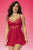 Mapale 7539 Sleep Chemise Color Red