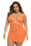 Mapale 7542X Arcadia 2 in 1 Babydoll Plus Color Hot Orange