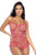 Mapale 7543 Romper-Babydoll Color Cherry