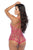 Mapale 7543 Romper-Babydoll Color Cherry