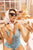 Mapale 7543 Romper-Babydoll Color Turquoise