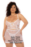 Mapale 7544X Hope 2 in 1 Babydoll Plus Color White