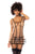 Mapale 7546 Marianna Babydoll Color Nude-Black