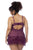 Mapale 7554X Babydoll Color Wine