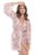 Mapale 7577X Robe Color Rose Print