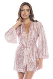 Mapale 7577 Robe Color Rose Print