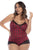 Mapale 7590X Sleep Romper Color Red Plaid