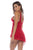 Mapale 7595 Sleep Chemise Color Red