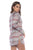 Mapale 7597 Sleep Chemise Color Holiday Print