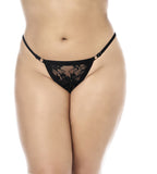 Mapale 7618X Robe with matching Panty Color Black