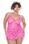 Mapale 7623X Babydoll with matching Panty Color Pink