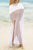 Mapale 77003 Long Cover Up Skirt Color White