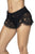 Mapale 77011 Beach Shorts Cover Up Color Black