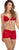 Mapale 7736 Beach Shorts Cover Up Color Red