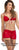 Mapale 7736 Beach Shorts Cover Up Color Red